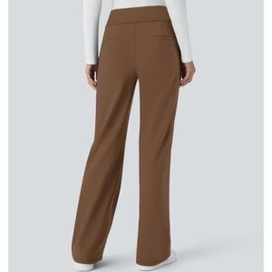 HALARA Brown Wide Leg Pants